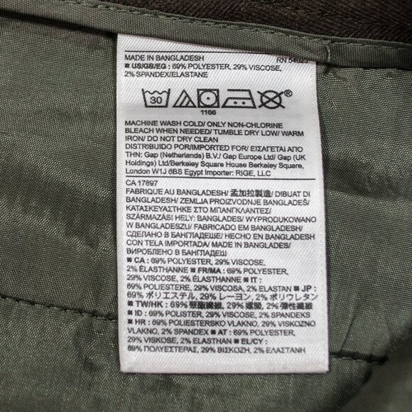 Elegant Brown Women's Trousers - Picture 6 of 6